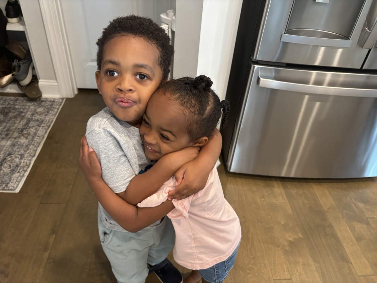 Kitchen hugs